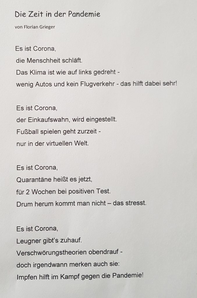 Florian Gedicht